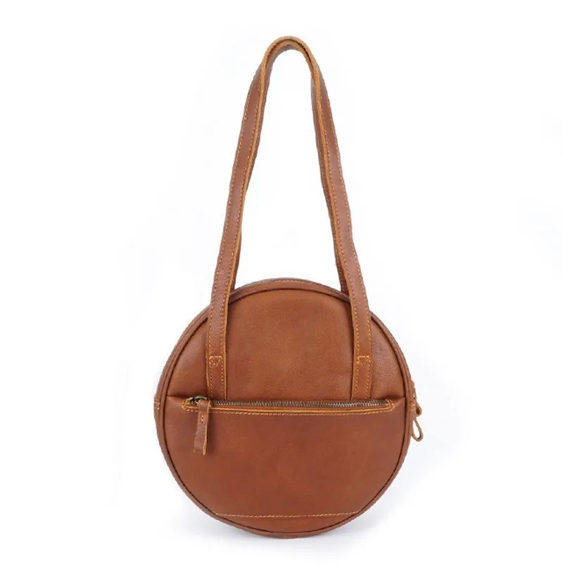 Retro Shoulder Bag Women Luxury Handbags Women Bags Designer Genuine Leather Round Bag Shoulder Women Bolsos Mujer Sac A Main
Retro Shoulder Bag Women Luxury Handbags Women Bags Designer Genuine Leather Round Bag Shoulder Women Bolsos Mujer Sac A Main