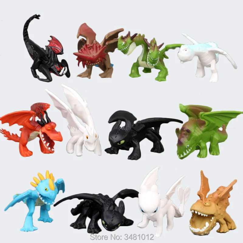 How To Train Your Dragon 3 Night Light Fury Toothless PVC Action Figures Cartoon Bezzubik Anime Figurines Dolls Kids Toys Set
How To Train Your Dragon 3 Night Light Fury Toothless PVC Action Figures Cartoon Bezzubik Anime Figurines Dolls Kids Toys Set