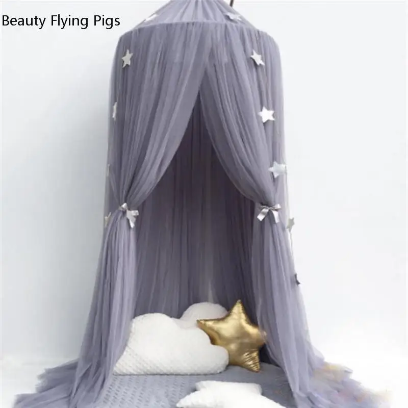European and American children's mosquito net baby crown tent + star hanging Mosquito net game house hanging decoration WSHYUFEI
European and American children's mosquito net baby crown tent + star hanging Mosquito net game house hanging decoration WSHYUFEI