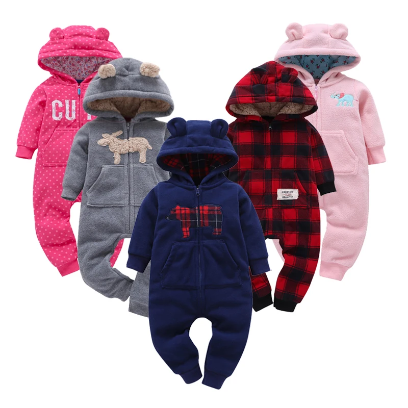 2019 Bear Baby Romper Fleece Jumpsuit Bebes Hooded Warm Spring Overalls Girls Romper Boys Clothes Newborn Baby Outfits Costumes
2019 Bear Baby Romper Fleece Jumpsuit Bebes Hooded Warm Spring Overalls Girls Romper Boys Clothes Newborn Baby Outfits Costumes