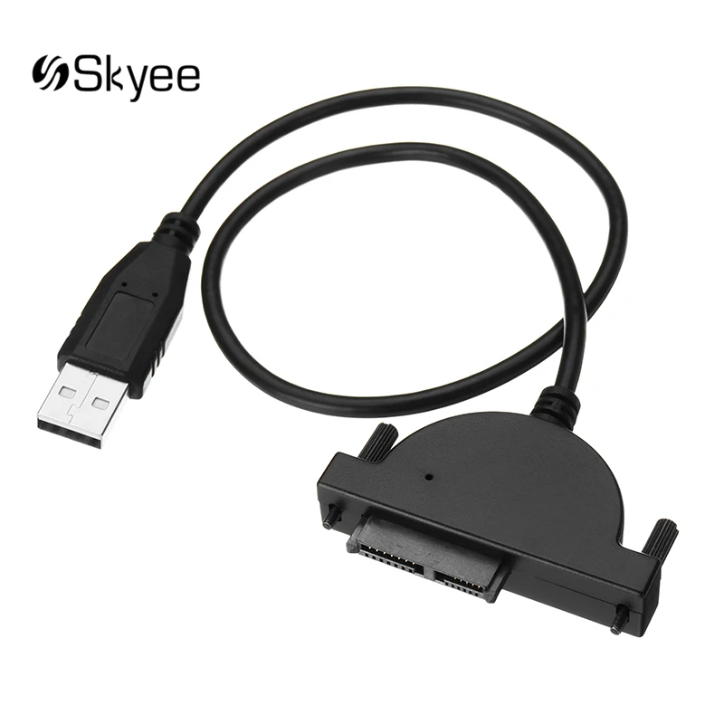 S SKYEE USB 2.0 to Mini Sata II 7+6 13Pin Adapter for Laptop CD/DVD ROM Slimline Drive Converter Cable Screws steady style
S SKYEE USB 2.0 to Mini Sata II 7+6 13Pin Adapter for Laptop CD/DVD ROM Slimline Drive Converter Cable Screws steady style