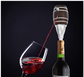 Wholesale Barrel Shaped Wine Pourers Decanter Electric Cider Pump Aerator Wine Juice Bottle Pourer Aerator For Family Bar
Wholesale Barrel Shaped Wine Pourers Decanter Electric Cider Pump Aerator Wine Juice Bottle Pourer Aerator For Family Bar