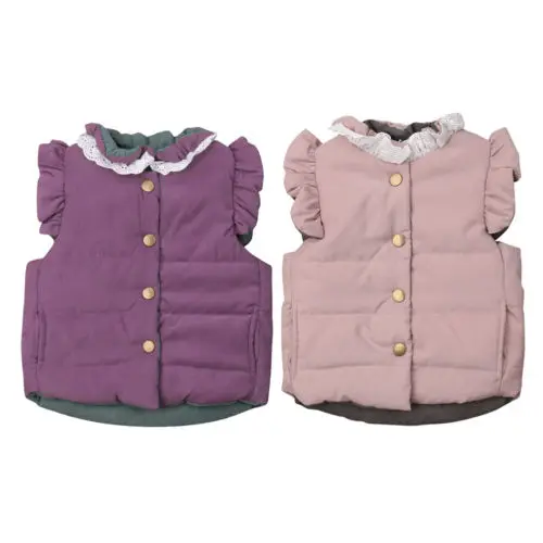 0-4Y Newborn Toddler Kid Baby Girls Winter Warm Coat Jacket Bow Ruffle Sleeveless Vest Gilet Waistcoat Outerwear Baby Clothes
0-4Y Newborn Toddler Kid Baby Girls Winter Warm Coat Jacket Bow Ruffle Sleeveless Vest Gilet Waistcoat Outerwear Baby Clothes