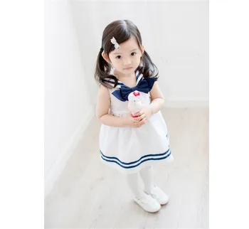 Toddler Girl Dresses Fashion Sailor Collar Kids Dresses For Girl Baby Clothing Fashion Bow Infant Dress Princess Dress 2 3 4 5 T
Toddler Girl Dresses Fashion Sailor Collar Kids Dresses For Girl Baby Clothing Fashion Bow Infant Dress Princess Dress 2 3 4 5 T