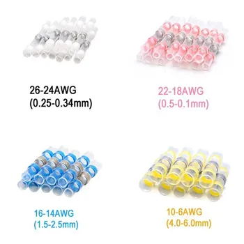 100pcs SST Heat Shrink Wire Connectors Solder Sleeves Waterproof Fast Butt Terminals Terminator Electrical Conector Electrician
100pcs SST Heat Shrink Wire Connectors Solder Sleeves Waterproof Fast Butt Terminals Terminator Electrical Conector Electrician