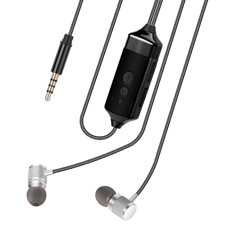 DOITOP Recordable Stereo In-ear Earphone Mobile Phone Call Recorder For iPhone X 6 7 Android Calls Conversation Recording Record
DOITOP Recordable Stereo In-ear Earphone Mobile Phone Call Recorder For iPhone X 6 7 Android Calls Conversation Recording Record