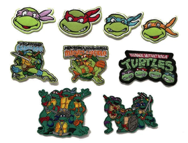 Teenage Mutant Ninja Turtles iron on patches Cartoon animal Movie TV badge clothing accessories
Teenage Mutant Ninja Turtles iron on patches Cartoon animal Movie TV badge clothing accessories