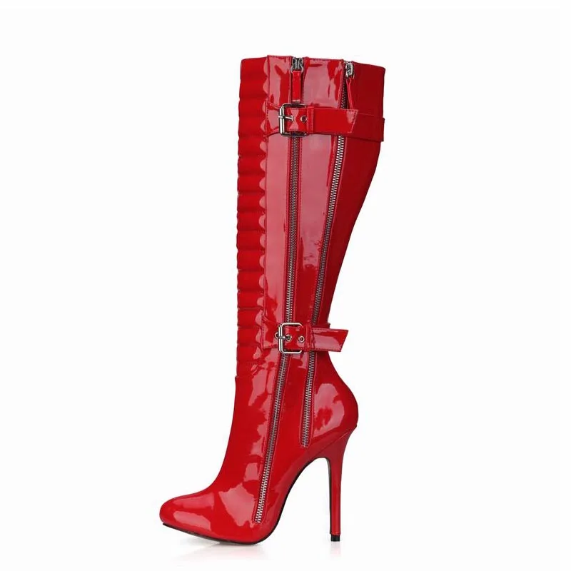 Plus Size Women Shoes Woman Knee High Heels Winter Boots Zip Buckle Ladies Party Wedding Shoes Zapatillas Botas Zapatos Mujer
Plus Size Women Shoes Woman Knee High Heels Winter Boots Zip Buckle Ladies Party Wedding Shoes Zapatillas Botas Zapatos Mujer