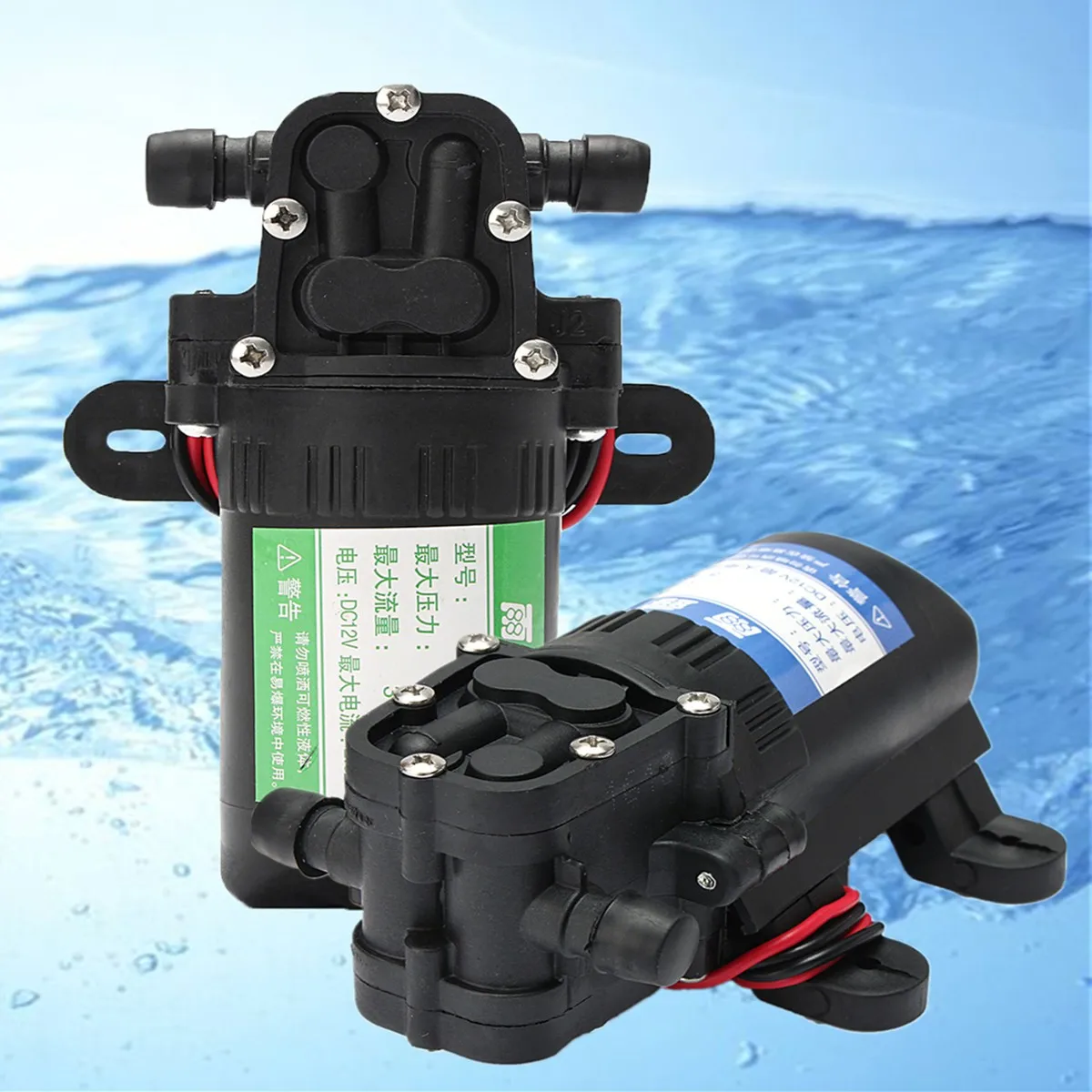 Mini Electric Water Pump 12V 3.5L/min Stable High Pressure Diaphragm Water Pump Water Sprayer for Caravan Boat Garden
Mini Electric Water Pump 12V 3.5L/min Stable High Pressure Diaphragm Water Pump Water Sprayer for Caravan Boat Garden