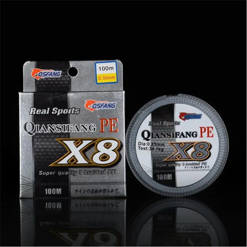 Mounchain 100M High Strength Fishing Line 8 Braid 0.6#-10# PE High Tension Anti-bite Fishing Line
Mounchain 100M High Strength Fishing Line 8 Braid 0.6#-10# PE High Tension Anti-bite Fishing Line