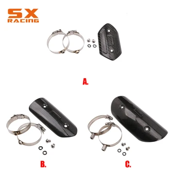 Motorcycle Carbon Fiber Exhaust Muffler Pipe Heat Shield Cover Guard Anti-scalding For KTM YAMAHA SUZUKI KAWASAKI HONDA BMW
Motorcycle Carbon Fiber Exhaust Muffler Pipe Heat Shield Cover Guard Anti-scalding For KTM YAMAHA SUZUKI KAWASAKI HONDA BMW