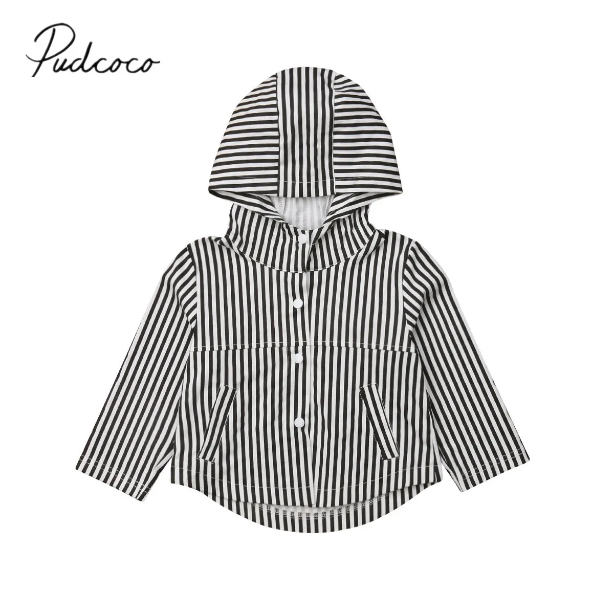 2019 Brand New 1-5Y Infant Kids Baby Girls Boys Striped Jacket Coat Single Breasted Hooded Striped Slim Autumn Warm Outwear
2019 Brand New 1-5Y Infant Kids Baby Girls Boys Striped Jacket Coat Single Breasted Hooded Striped Slim Autumn Warm Outwear