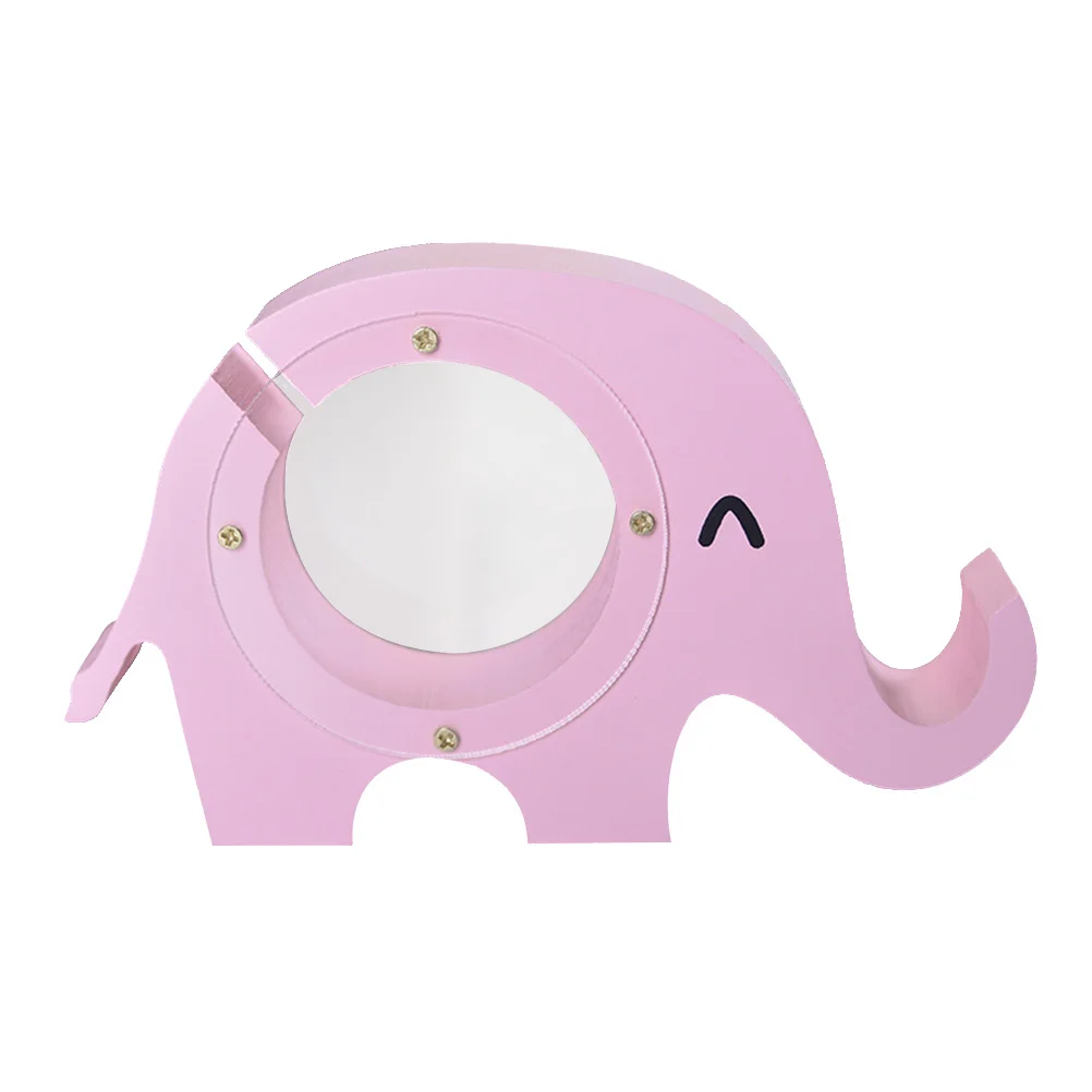 Lovely Small Elephant Coin Piggy Bank Decorative Wooden Animal Coin Cash Saving Box Children Gifts Home Decoration (Pink)
Lovely Small Elephant Coin Piggy Bank Decorative Wooden Animal Coin Cash Saving Box Children Gifts Home Decoration (Pink)