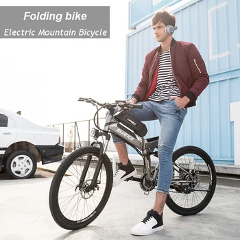 26 Inch Mountain Electric Bicycle Elctric Bicycle 48V Disc Brake Suspension Removable Battery Folding Electric Bike For Adults
26 Inch Mountain Electric Bicycle Elctric Bicycle 48V Disc Brake Suspension Removable Battery Folding Electric Bike For Adults
