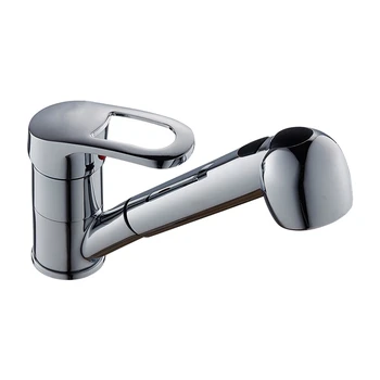 Modern High Pressure Chrome Single Lever Faucet Tap With pull-out Shower Mixer For Kitchen Washbasin Sink Faucet Tap Single Le
Modern High Pressure Chrome Single Lever Faucet Tap With pull-out Shower Mixer For Kitchen Washbasin Sink Faucet Tap Single Le