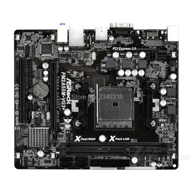 For ASRock FM2A58M-VG3+ Original Used Desktop Motherboard A58 Socket FM2+ DDR3 SATA2 USB2.0 Micro ATX
For ASRock FM2A58M-VG3+ Original Used Desktop Motherboard A58 Socket FM2+ DDR3 SATA2 USB2.0 Micro ATX