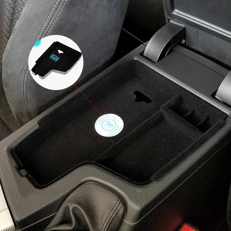 For BMW F30 F31 F32 F34 320d 2012-2017 Armrest Box Central Store Content Storage Box Inner Pad With Wireless Car Charger
For BMW F30 F31 F32 F34 320d 2012-2017 Armrest Box Central Store Content Storage Box Inner Pad With Wireless Car Charger