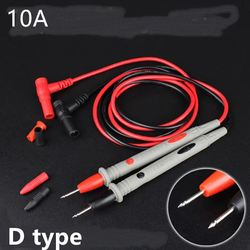 10A 1000V Needle Point Multi Meter Test Probe Wire Pen Cable / Lead for Digital Multimeter for Tester Such Fluke
10A 1000V Needle Point Multi Meter Test Probe Wire Pen Cable / Lead for Digital Multimeter for Tester Such Fluke
