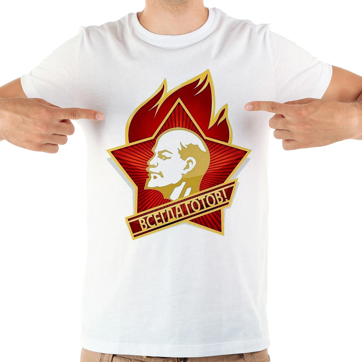 CCCP Soviet Union Lenin Young Pioneers badge t shirt homme summer new white casual short sleeve USSR t shirt men
CCCP Soviet Union Lenin Young Pioneers badge t shirt homme summer new white casual short sleeve USSR t shirt men