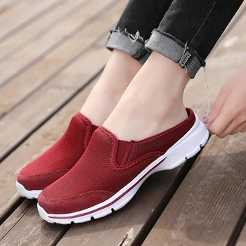 2019 Summer Sports Slippers Womens Shoes Flat Thick Bottom Widening Casual Breathable Sandals And Slippers Middle And Old Aged
2019 Summer Sports Slippers Womens Shoes Flat Thick Bottom Widening Casual Breathable Sandals And Slippers Middle And Old Aged