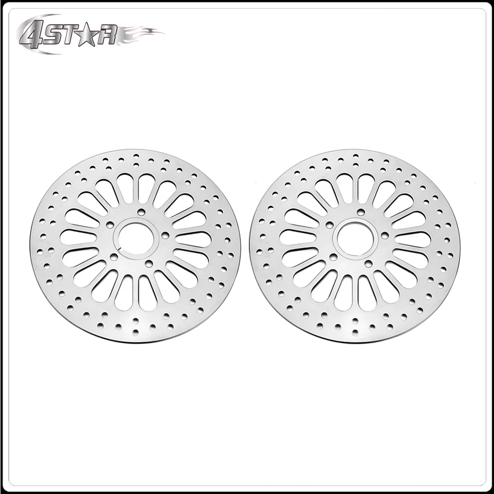 Motorbike Stainless Steel Front and Rear Brake Disc Rotor Set For Harley SOFTAIL SPORTSTER DYNA 1984-2013 TOURING 1984-2007
Motorbike Stainless Steel Front and Rear Brake Disc Rotor Set For Harley SOFTAIL SPORTSTER DYNA 1984-2013 TOURING 1984-2007