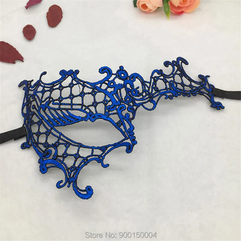 New Sexy Blue Bronzing Lace Mask Half Face Party Wedding Mask Fashion Dance Clubs Ball Performance Carnival Masquerade Masks
New Sexy Blue Bronzing Lace Mask Half Face Party Wedding Mask Fashion Dance Clubs Ball Performance Carnival Masquerade Masks