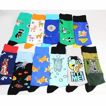 PEONFLY Cool Food Animal Hip Hop Crew Socks Funny Street Happy Socks Men Harajuku Divertidos Skateboard Chaussette Homme
PEONFLY Cool Food Animal Hip Hop Crew Socks Funny Street Happy Socks Men Harajuku Divertidos Skateboard Chaussette Homme