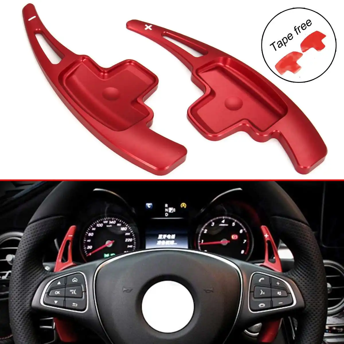 2pcs Car Steering Wheels Shift Paddle Shifter Extension For Benz A B C Class W176 W205 W212 W222 W246 Aluminium Alloy
2pcs Car Steering Wheels Shift Paddle Shifter Extension For Benz A B C Class W176 W205 W212 W222 W246 Aluminium Alloy