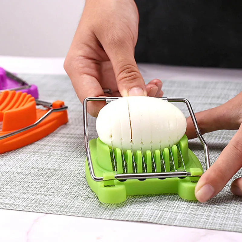 304 Stainles Steel Egg Slicers Manual Food Processors Breakfast Cooking Multifunction Slicing Mould Egg Split Device
304 Stainles Steel Egg Slicers Manual Food Processors Breakfast Cooking Multifunction Slicing Mould Egg Split Device