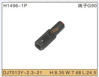 1set 1P Automobile Waterproof Automotive Line Terminal Auto Wire Terminals Electrical 1 Pin Connectors Dj7013y-2.3-21
1set 1P Automobile Waterproof Automotive Line Terminal Auto Wire Terminals Electrical 1 Pin Connectors Dj7013y-2.3-21