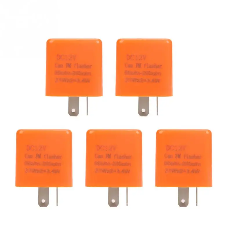 5pcs Flasher Relay 12V 2 Pin Relais clignotant Motorcycle Blinker Adjustable LED Flasher Relay Signal Indicator Flasher-relais
5pcs Flasher Relay 12V 2 Pin Relais clignotant Motorcycle Blinker Adjustable LED Flasher Relay Signal Indicator Flasher-relais