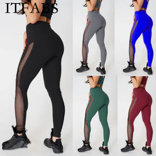 ITFABS Women's Fitness Leggings Push-Up Sports Yoga Pants Sexy Trousers Running Elastic
ITFABS Women's Fitness Leggings Push-Up Sports Yoga Pants Sexy Trousers Running Elastic