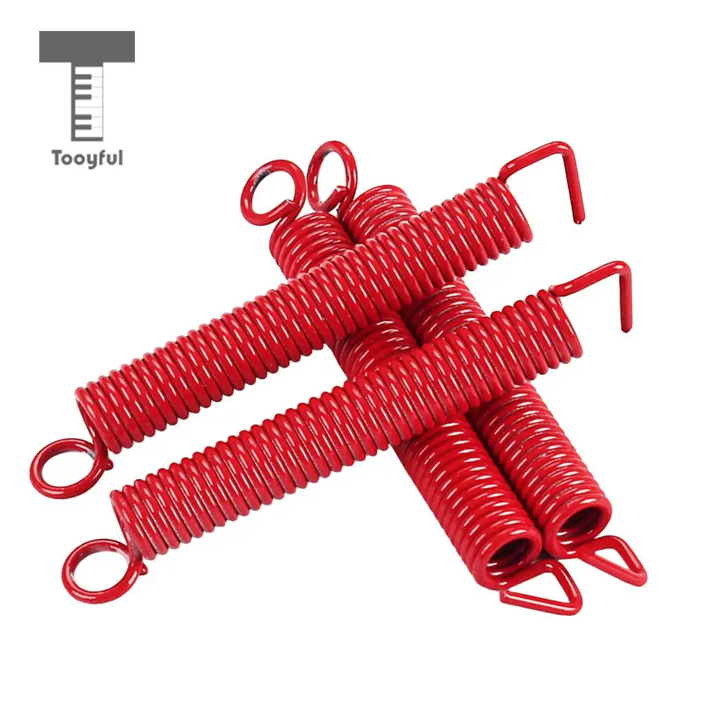 Tooyful 4 Pieces Electric Guitar Tremolo Bridge Springs for Bridge electric guitar Parts -Red
Tooyful 4 Pieces Electric Guitar Tremolo Bridge Springs for Bridge electric guitar Parts -Red