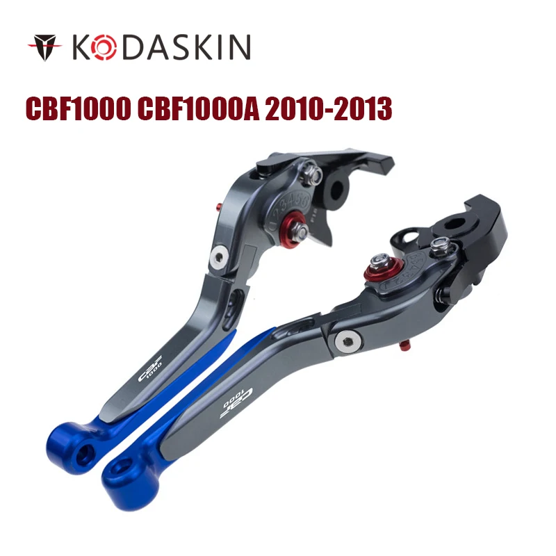 KODASKIN Folding Extendable Brake Clutch Levers for Honda CBF1000 CBF1000A 2010-2013
KODASKIN Folding Extendable Brake Clutch Levers for Honda CBF1000 CBF1000A 2010-2013