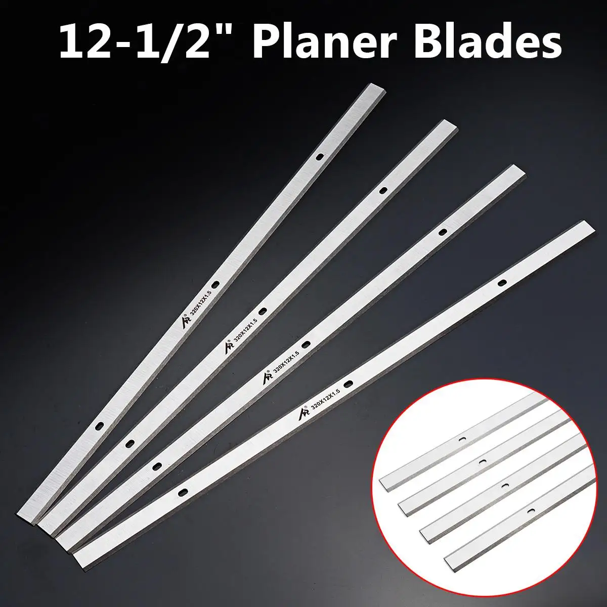 4Pcs 12-1/2 HSS Replacement Blade for Porter Cable PC305TP Planer Cutter Engraving Craft Blades Repair Hand Tools
4Pcs 12-1/2 HSS Replacement Blade for Porter Cable PC305TP Planer Cutter Engraving Craft Blades Repair Hand Tools