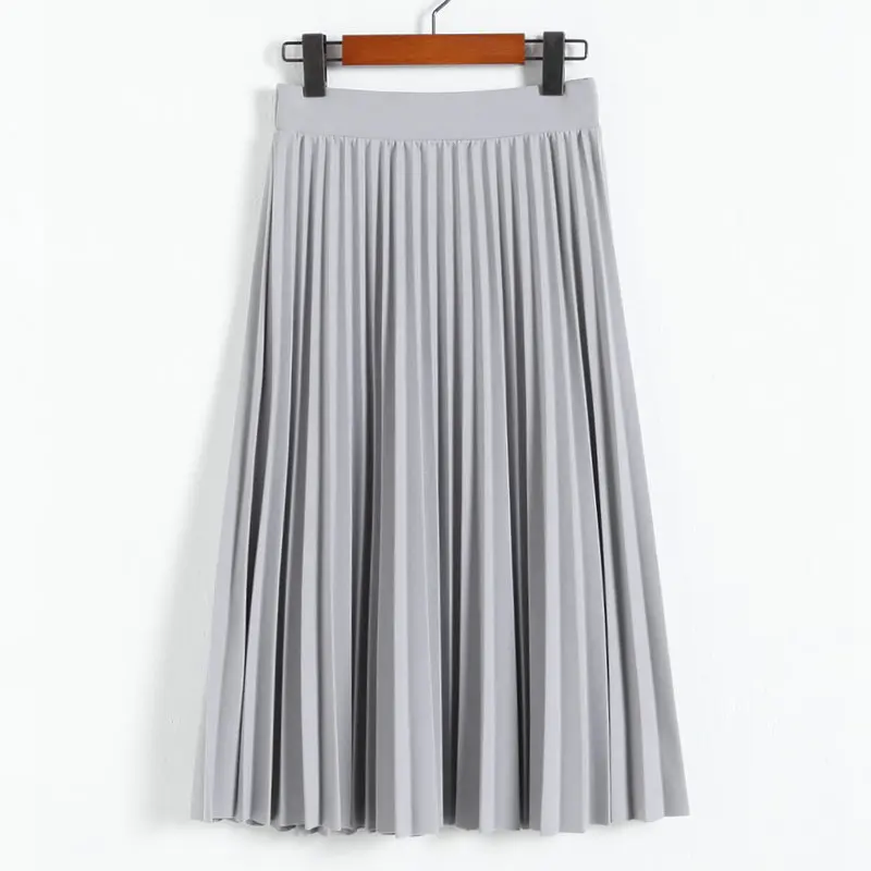 Softu Spring and Autumn New Fashion Women's High Waist Pleated Solid Color Half Length Elastic Skirt Promotions Lady Black Pink
Softu Spring and Autumn New Fashion Women's High Waist Pleated Solid Color Half Length Elastic Skirt Promotions Lady Black Pink
