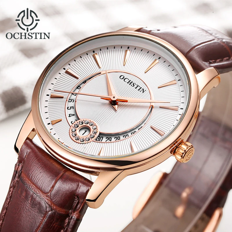 OCHSTIN Rose Gold Watch Women Quartz Watches Ladies Top Brand Luxury Female Wrist Watch Girl Clock Business Relogio Feminino
OCHSTIN Rose Gold Watch Women Quartz Watches Ladies Top Brand Luxury Female Wrist Watch Girl Clock Business Relogio Feminino