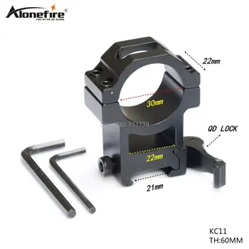AloneFire 1PC KC11 QD Quick Release 30mm Ring Scope Mount 21mm/20mm for Riflescopes Laser Sight flashlight rifle scope
AloneFire 1PC KC11 QD Quick Release 30mm Ring Scope Mount 21mm/20mm for Riflescopes Laser Sight flashlight rifle scope