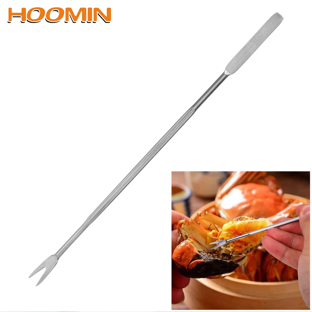 HOOMIN Mini Crowbar Claws Sheller Walnut Seafood Tools Lobster Crab Needle Fork Stainless Steel Fruit Fork Mulitfunction Gadgets
HOOMIN Mini Crowbar Claws Sheller Walnut Seafood Tools Lobster Crab Needle Fork Stainless Steel Fruit Fork Mulitfunction Gadgets