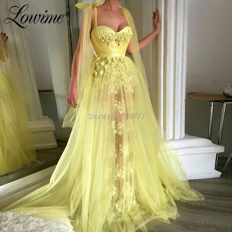 Illusion Yellow Prom Dresses Applique Party Dress 2019 Abiye Gece Elbisesi Tulle Long Dresses Evening Abendkleider Custom Made
Illusion Yellow Prom Dresses Applique Party Dress 2019 Abiye Gece Elbisesi Tulle Long Dresses Evening Abendkleider Custom Made