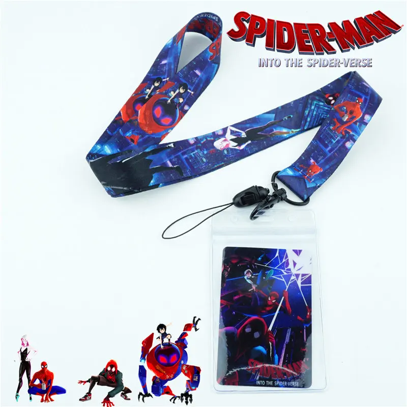 Spider-Man: Into the Spider-Verse Neck Strap Lanyard Mobile Phone Strap ID Badge Holder Rope Key Chains Key rings Accessories
Spider-Man: Into the Spider-Verse Neck Strap Lanyard Mobile Phone Strap ID Badge Holder Rope Key Chains Key rings Accessories