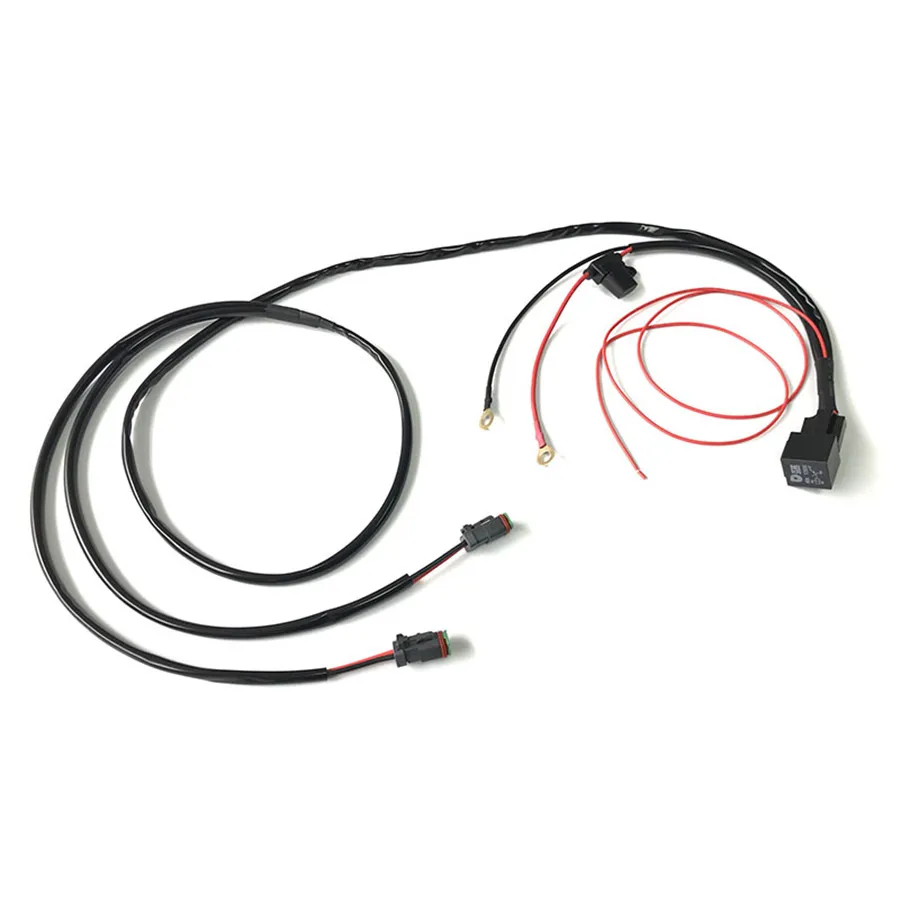 One with Two Wirings Convenient Wiring Harness For Car Fog Lights, Small Lights, Headlights, Near High Beam Lights
One with Two Wirings Convenient Wiring Harness For Car Fog Lights, Small Lights, Headlights, Near High Beam Lights