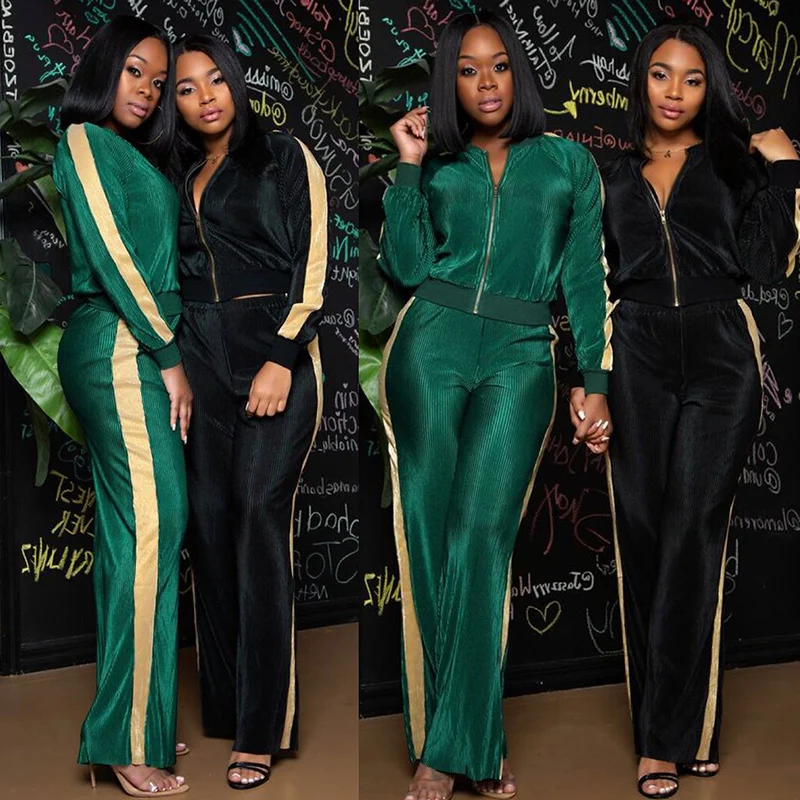 Velvet TWO PIECE SET Women Wide Leg Pants Women Jacket Long Sleeve Ensemble Femme 2 PIECE Suit Velour Tracksuit Winter Outfit PC
Velvet TWO PIECE SET Women Wide Leg Pants Women Jacket Long Sleeve Ensemble Femme 2 PIECE Suit Velour Tracksuit Winter Outfit PC