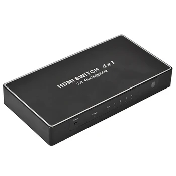 4 Ports Hdmi Switch 2.0 Hdmi Splitter 60Hz 3D 1080P Full Hd Splitter 4 Input 1 Output Support 4K x 2K Box With Remote Control
4 Ports Hdmi Switch 2.0 Hdmi Splitter 60Hz 3D 1080P Full Hd Splitter 4 Input 1 Output Support 4K x 2K Box With Remote Control