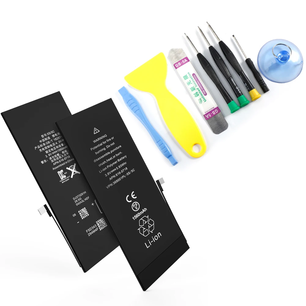 1560 mAh Li-ion Replace Battery for iPhone 5S 5C Internal Replacement Mobile Phone Built-in Battery For iPhone 5S 5C Battery
1560 mAh Li-ion Replace Battery for iPhone 5S 5C Internal Replacement Mobile Phone Built-in Battery For iPhone 5S 5C Battery