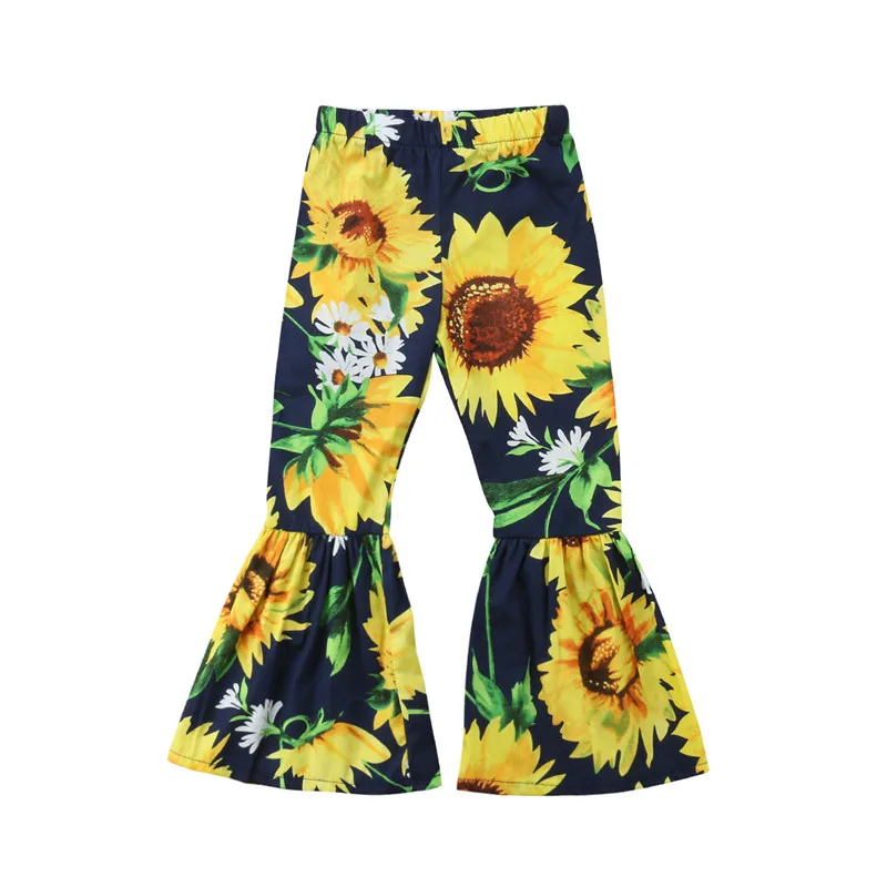 CANIS Infant Kid Baby girl Floral pants fashion girls Sunflower Floral Wide Leg flare Pants casual Pants Trousers
CANIS Infant Kid Baby girl Floral pants fashion girls Sunflower Floral Wide Leg flare Pants casual Pants Trousers