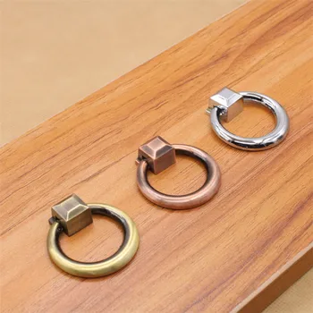 Antique copper pull handle ring single hole round ancient ancient red chrome European simple wardrobe door pendant handle
Antique copper pull handle ring single hole round ancient ancient red chrome European simple wardrobe door pendant handle