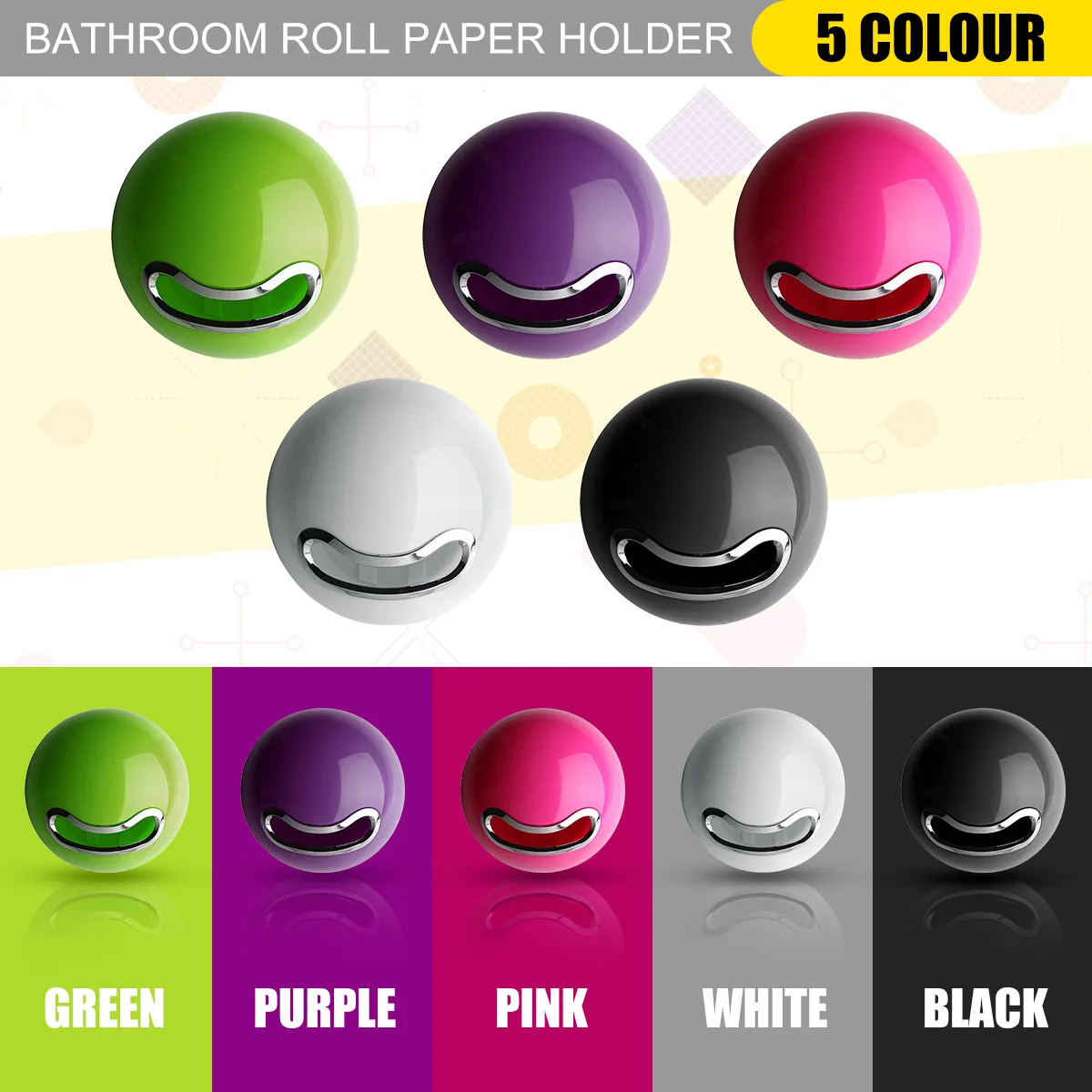 Xueqin 1 PC Wall Mounted Paper Holders Bathroom Toilet Paper Roll Holder Tissue Rolling Paper Holder Box
Xueqin 1 PC Wall Mounted Paper Holders Bathroom Toilet Paper Roll Holder Tissue Rolling Paper Holder Box
