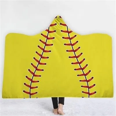 New Blanket 3D Hooded Blankets Printing Sports Baseball Basketball Football Fire Rugby Blankets Wearable Home Adults Portable
New Blanket 3D Hooded Blankets Printing Sports Baseball Basketball Football Fire Rugby Blankets Wearable Home Adults Portable