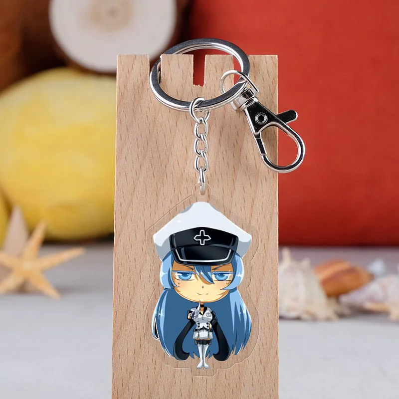 Anime Akame Ga Kill Cosplay Keychain Japanese Cartoon Cute Acrylic Double-side Car Key Holder Chain Pendants Keyrings Jewelry
Anime Akame Ga Kill Cosplay Keychain Japanese Cartoon Cute Acrylic Double-side Car Key Holder Chain Pendants Keyrings Jewelry